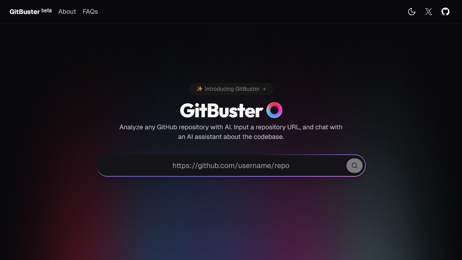 GitBuster - GitHub Repo Analyzer